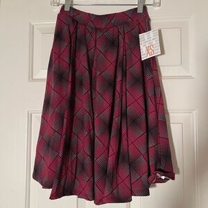 NWT Lularoe Madison Skirt - Plaid